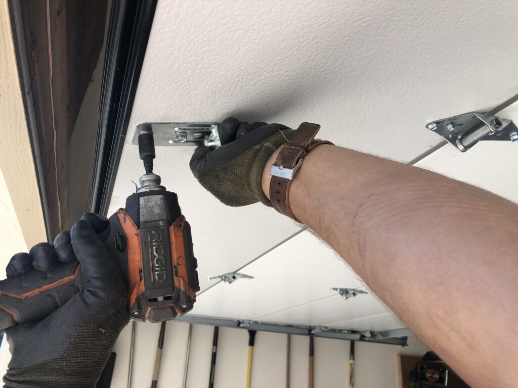 Garage Door Panel Installation