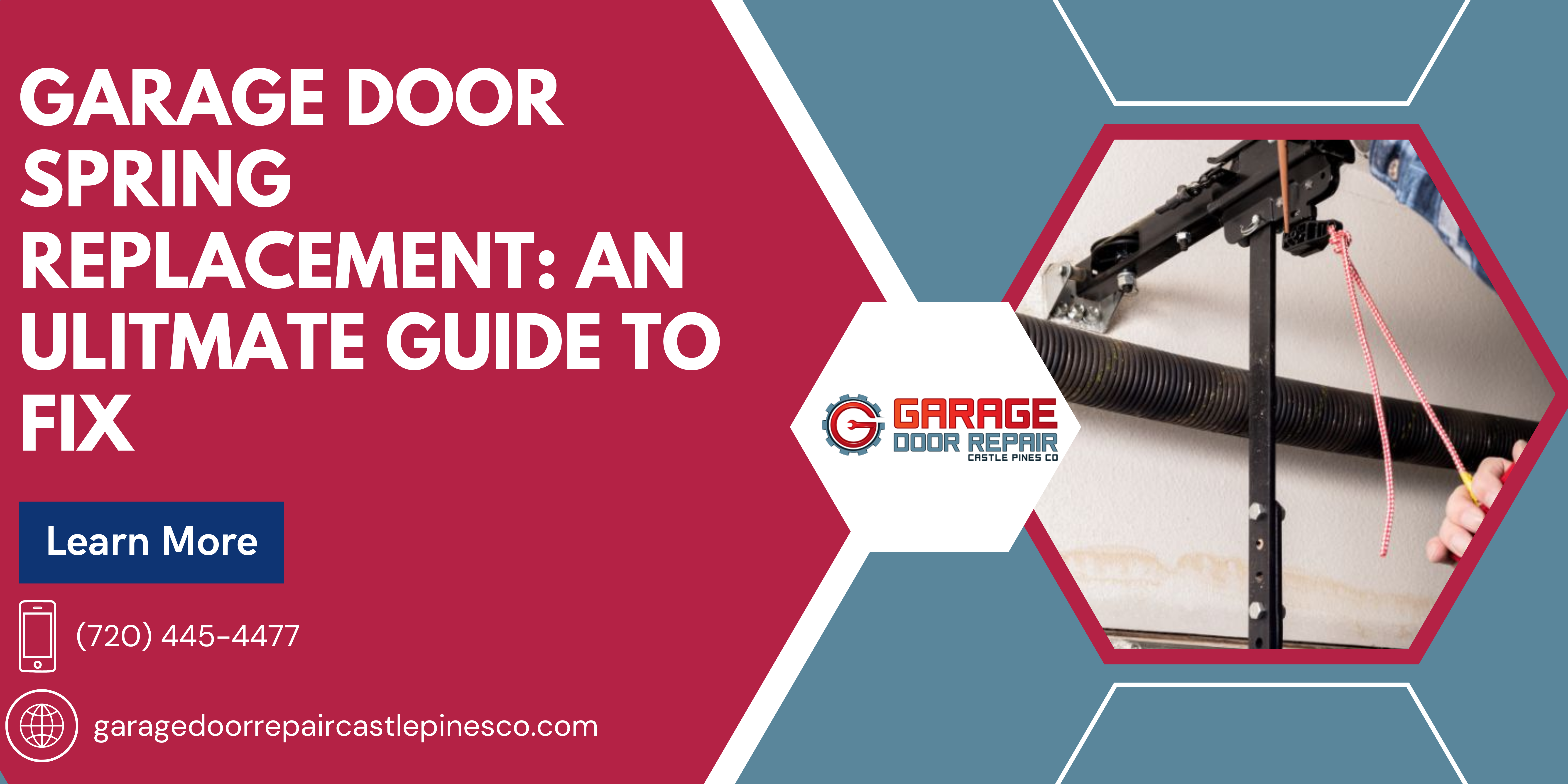 Garage Door Spring Replacement An Ulitmate Guide to Fix