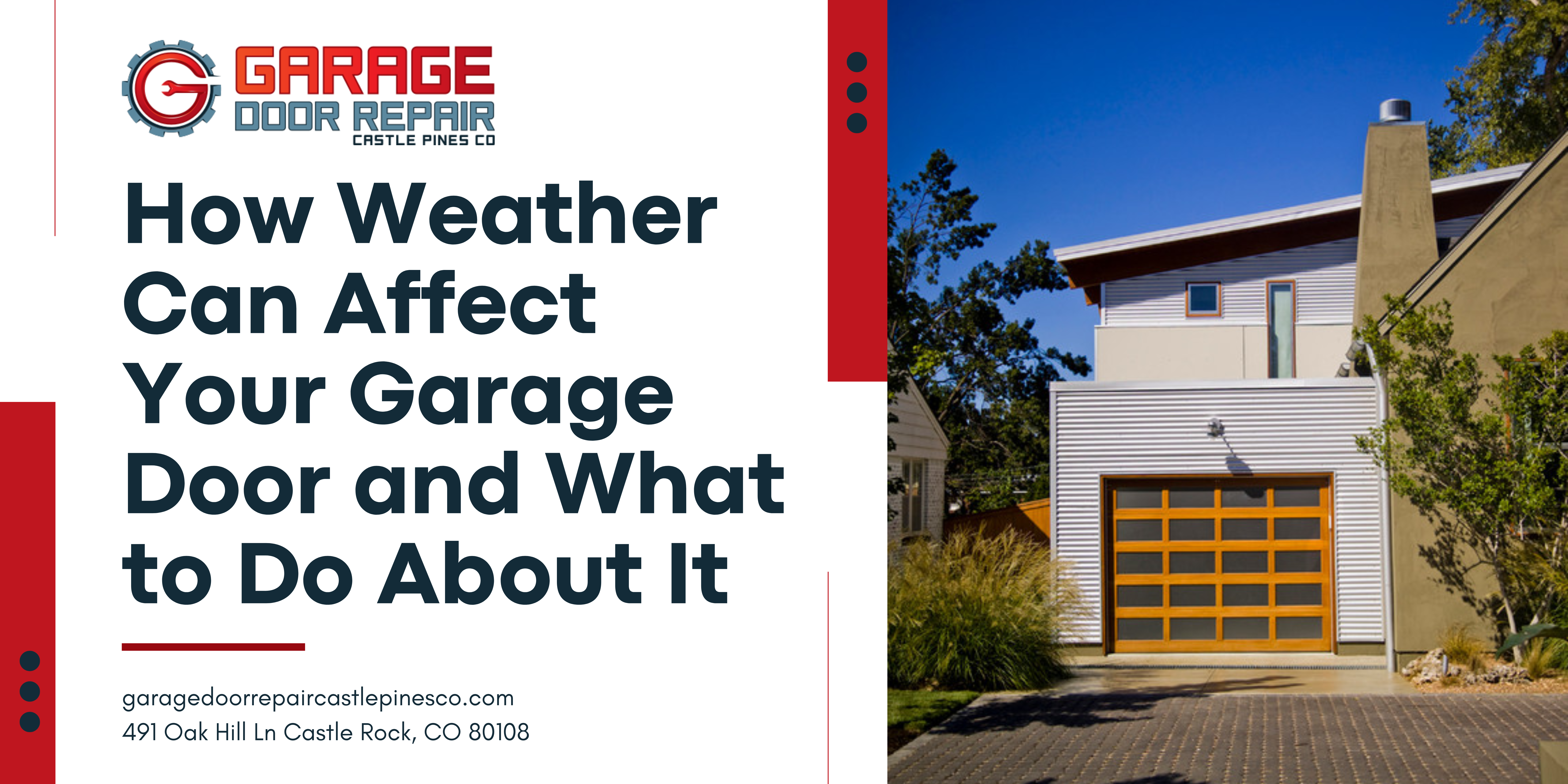 Weather Can Affect Your Garage Door